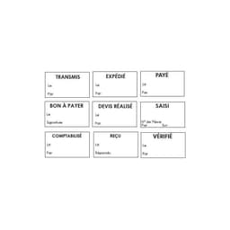 empreinte tampon commerciale 5460
