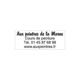 petit tampon empreinte 9512