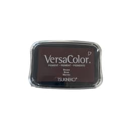 encreur versacolor papier marron