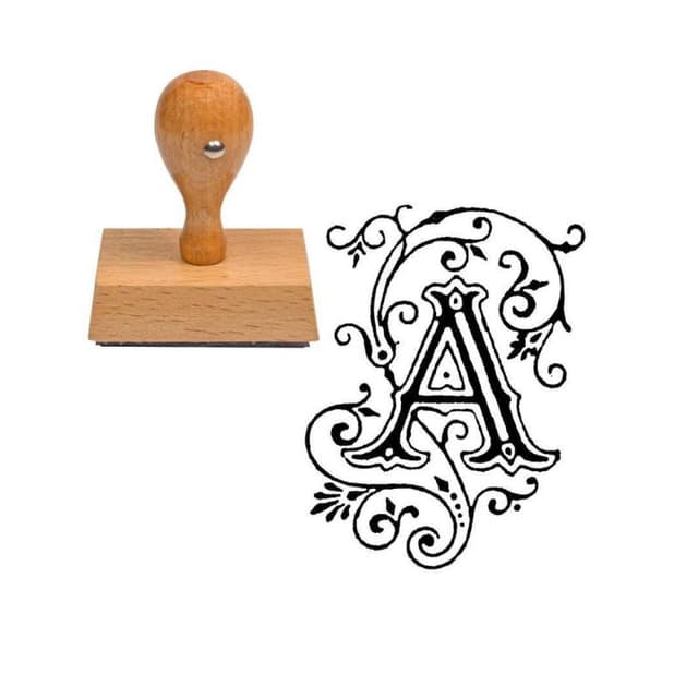 tampon alphabet A