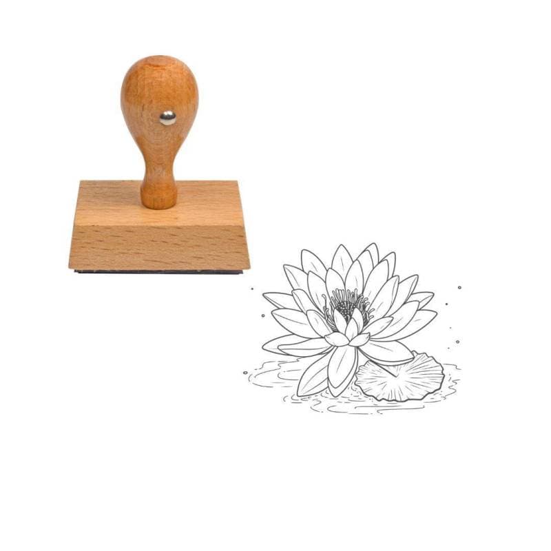 tampon fleur nenuphar