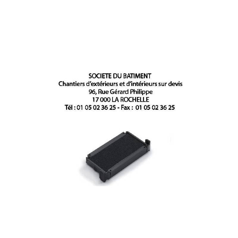 empreinte tampon encreur 4923