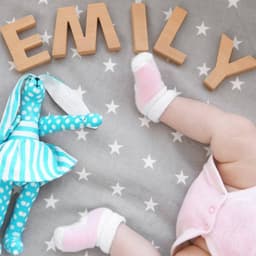 lettre decorative emily