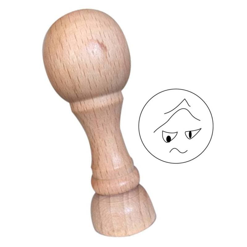 Tampon smiley déception n°215