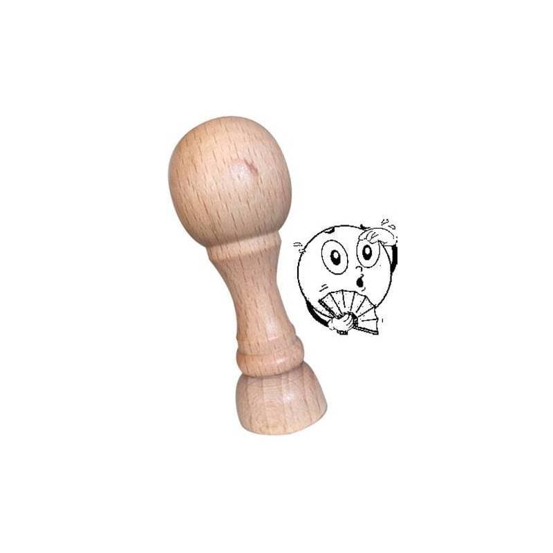 Tampon smiley choqué n°226
