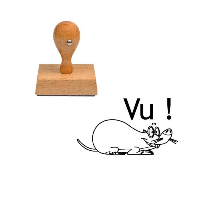 Tampon enseignant vu avec souris n°150