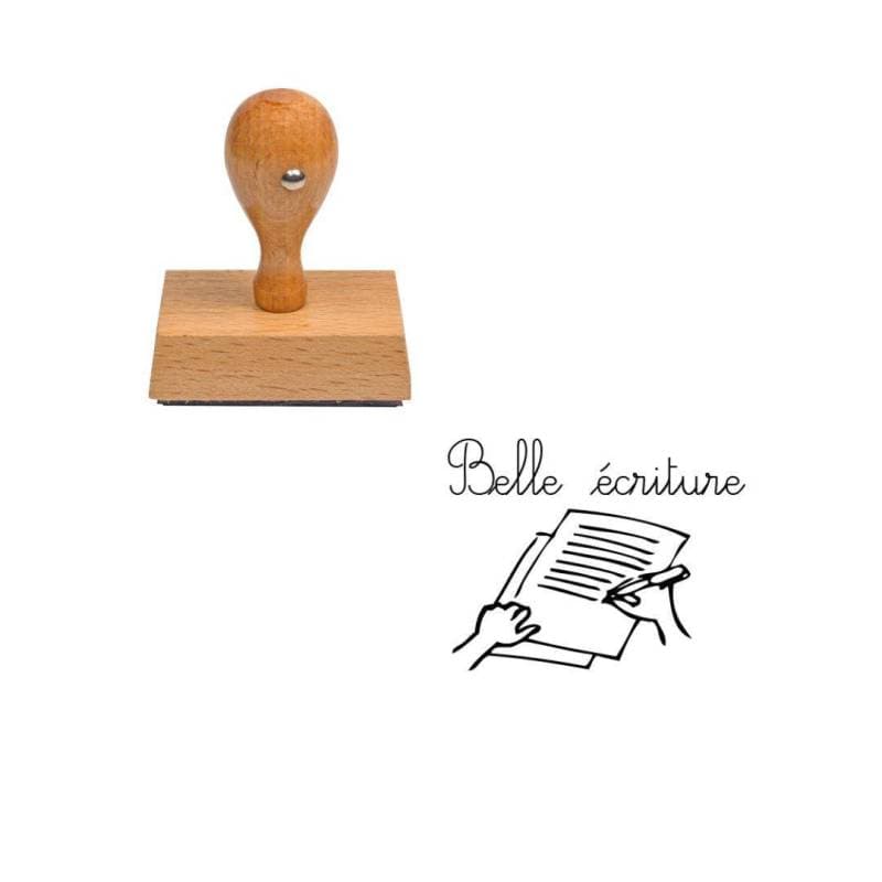 Tampon enseignant belle écriture cahier n°157