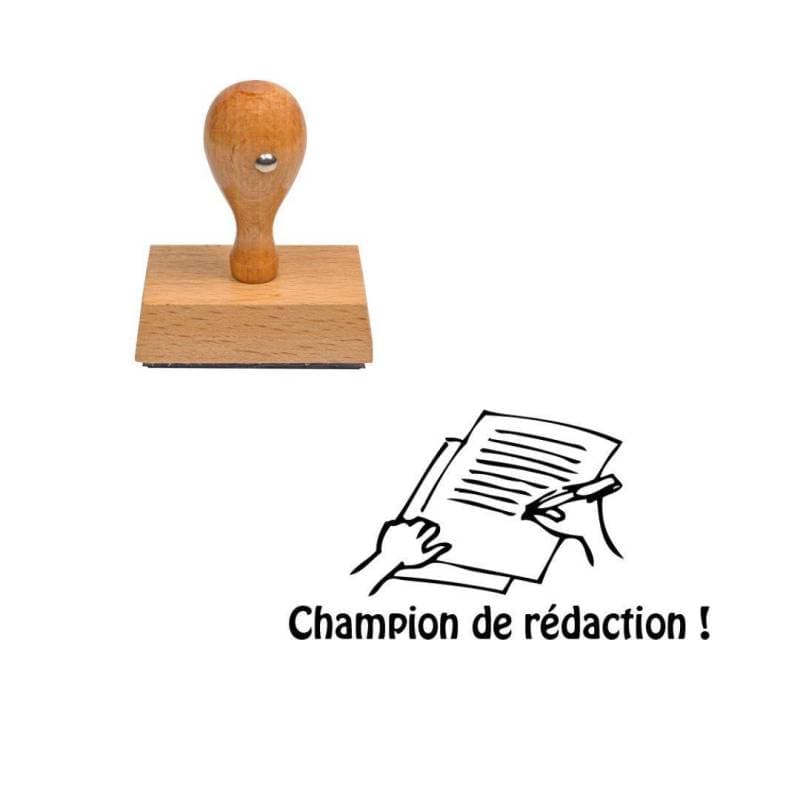 Tampon enseignant champion de rédaction n°167
