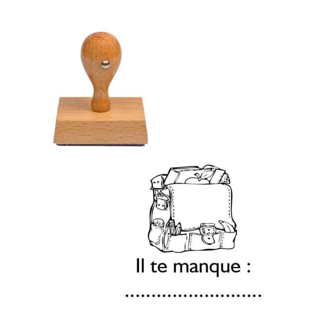 Tampon enseignant il te manque n°178