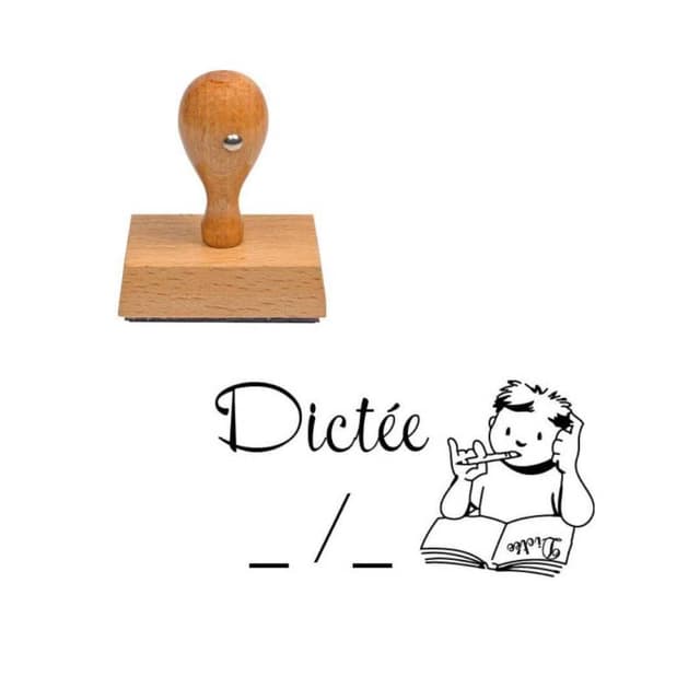 Tampon enseignant dictée n°246