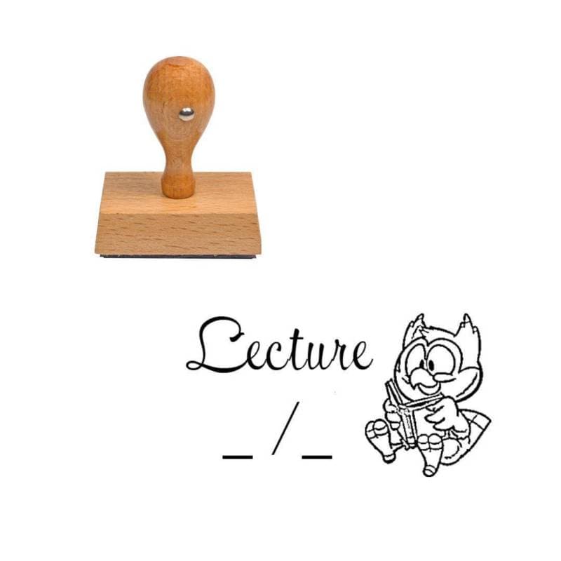 Tampon enseignant lecture n°252