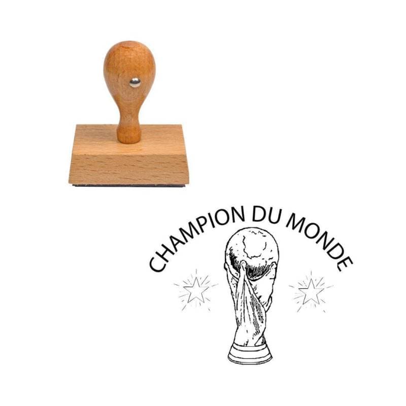 Tampon enseignant champion du monde n°288