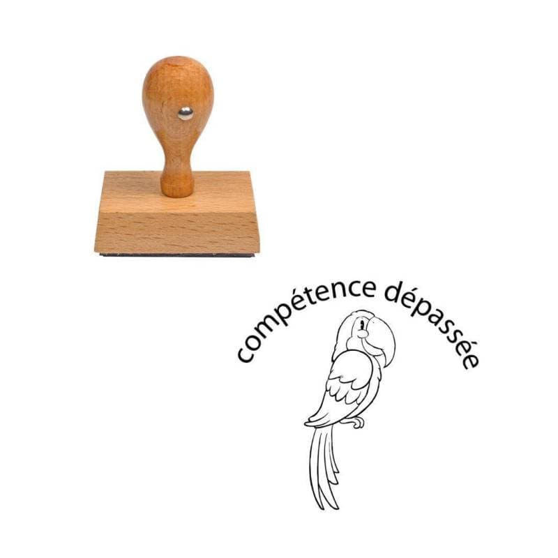 Tampon enseignant compétence dépassée n°293