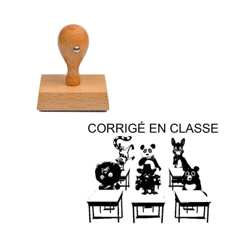 Tampon enseignant corrigé en classe n°319