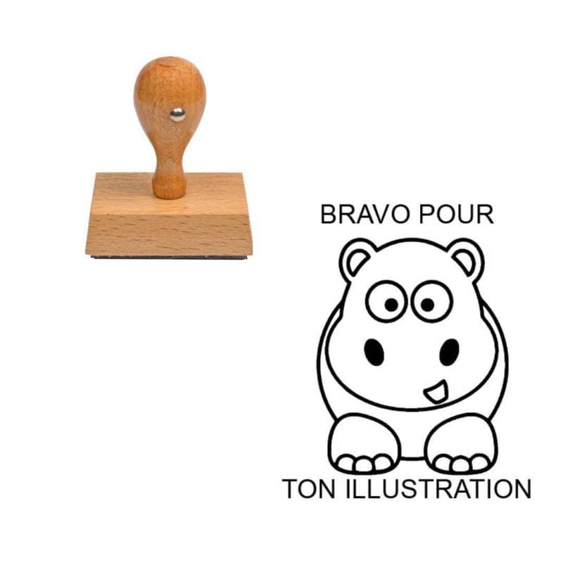 Tampon enseignant Bravo pour ton illustration n°332