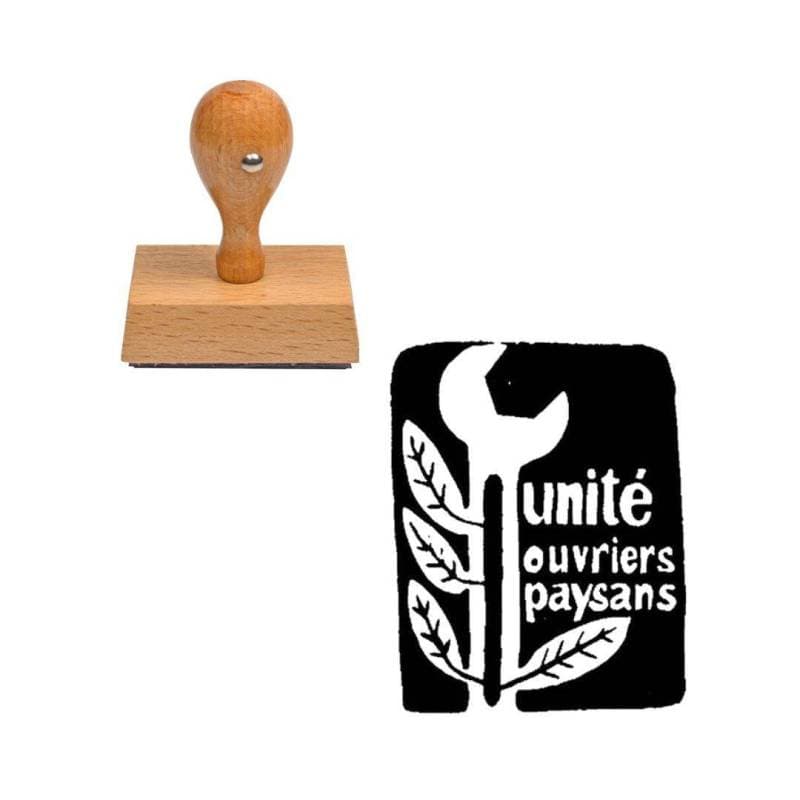 Tampon Mai 68 Unités ouvriers paysans