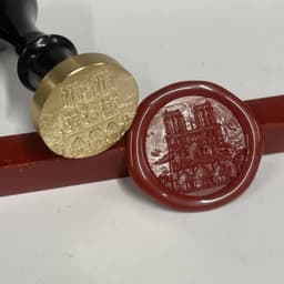 Cachet de cire Notre Dame