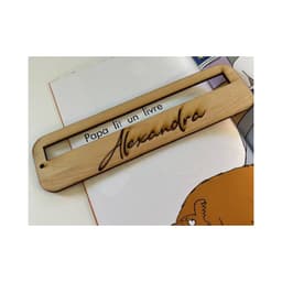 Aide à la lecture en bois