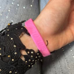 Bracelet SOS enfant rose