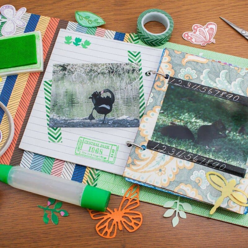 Tampon scrapbooking