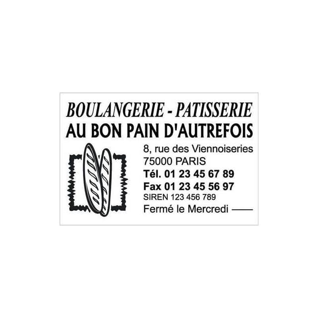 empreinte tampon 4927
