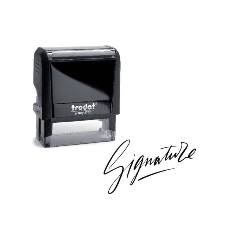 tampon signature encreur