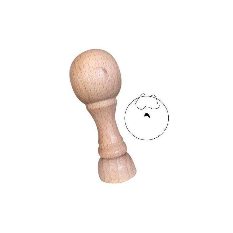 Tampon smiley mécontent n°208