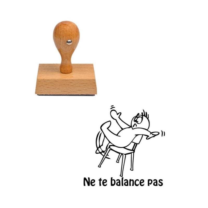 Tampon enseignant ne te balance pas n°193