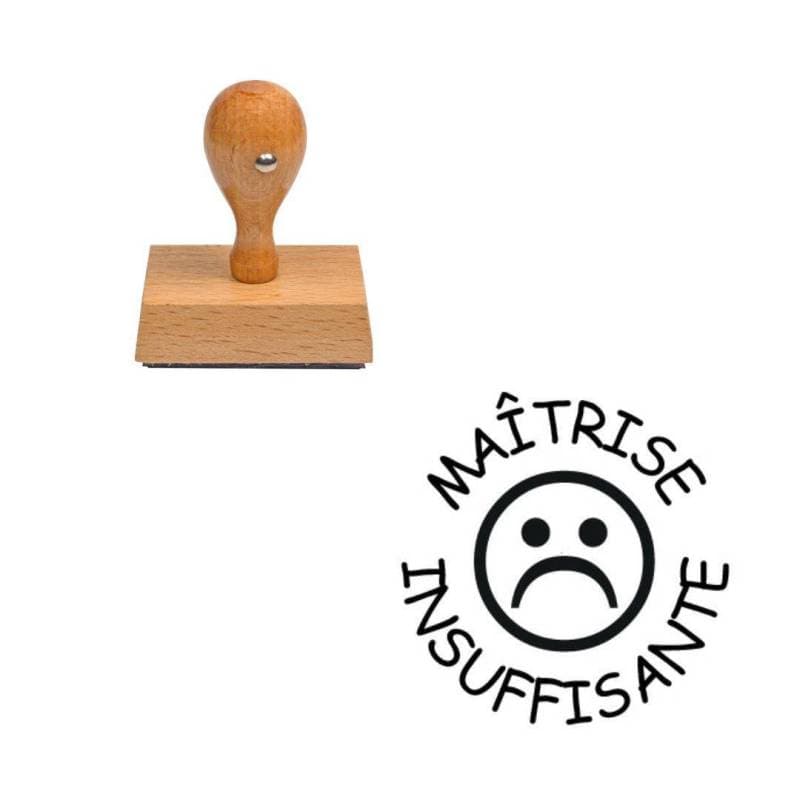 Tampon smiley maîtrise insuffisante n°238