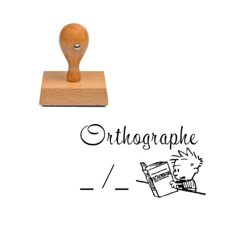 Tampon enseignant orthographe n°248